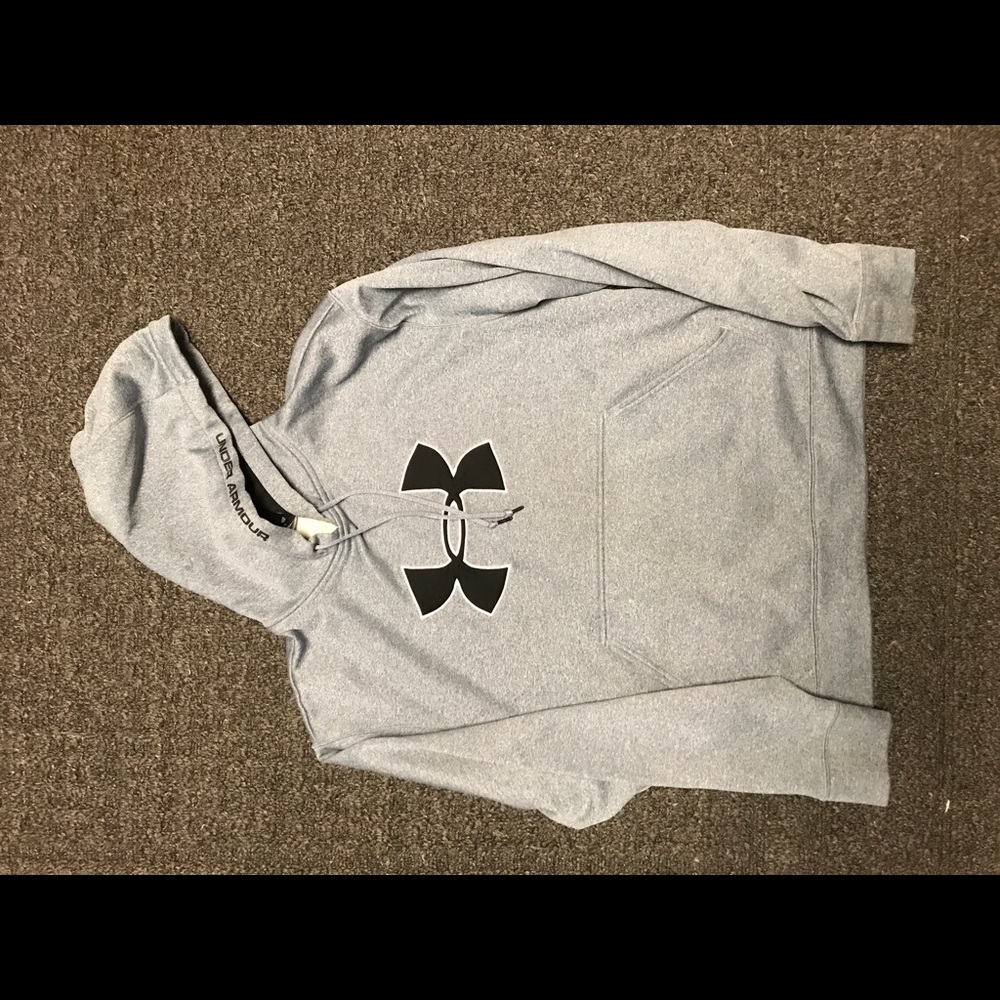 Under armour gray hoodie